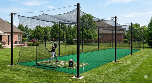 how to build a batting cage