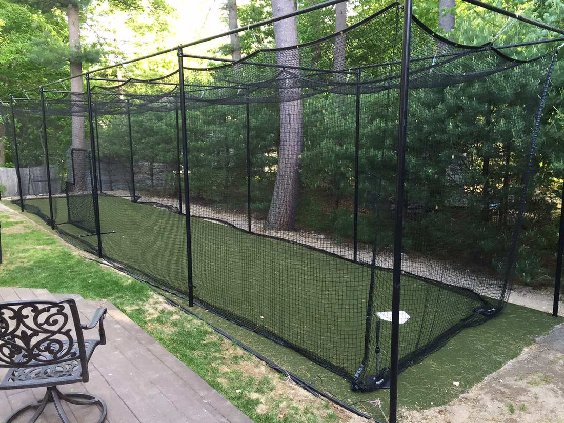 professional batting cage for backyard